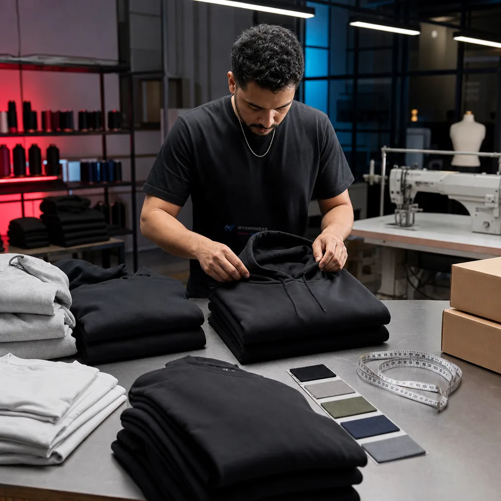Wholesale streetwear QC and packing before shipment