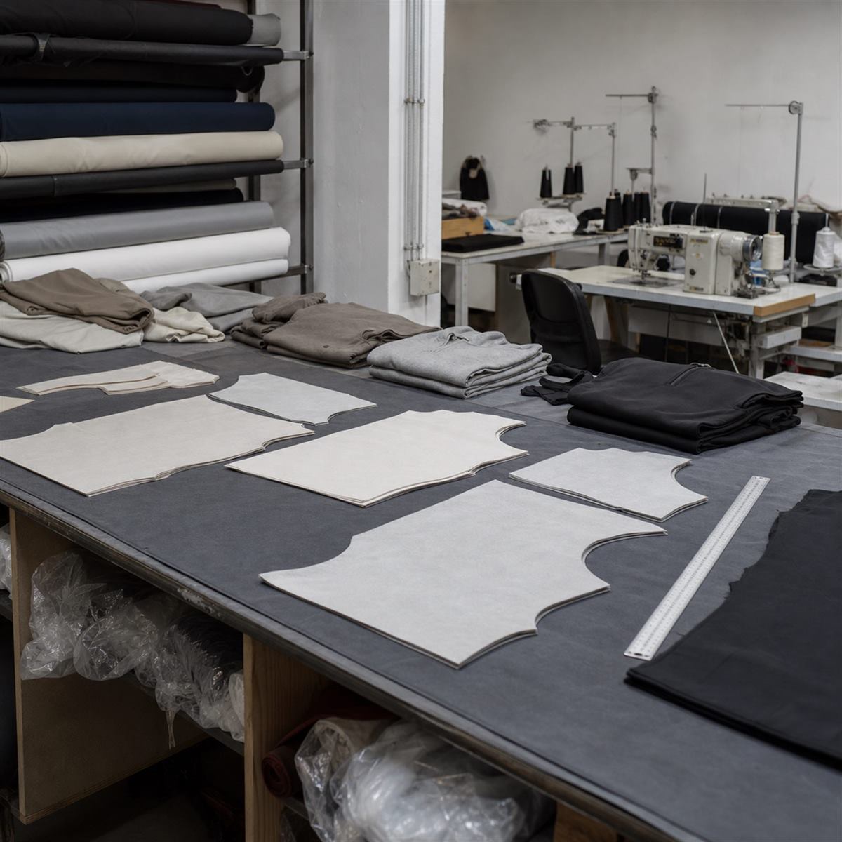 Production control and quality review for custom streetwear orders