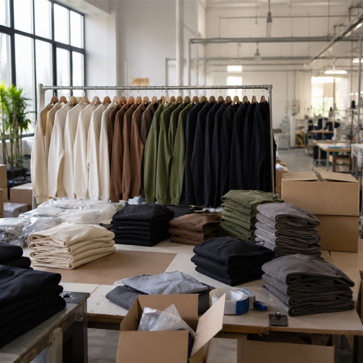 Wholesale repeat-order planning and packing rail