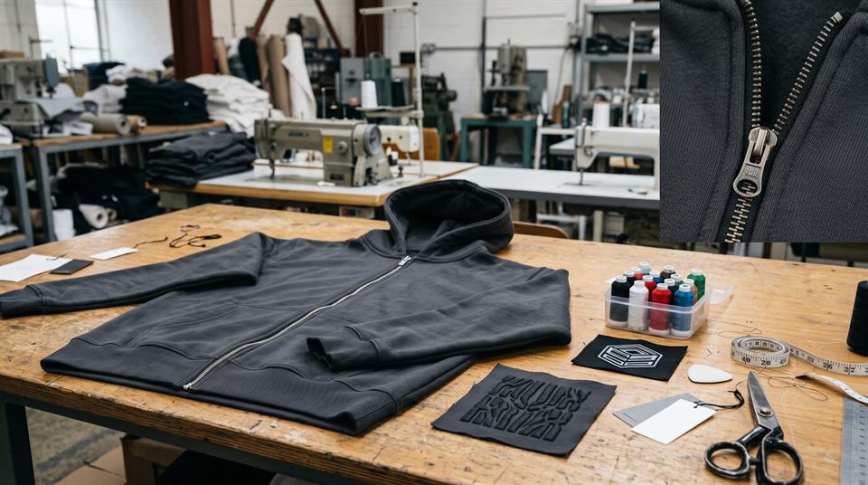 Custom Zip Up Hoodie Manufacturer